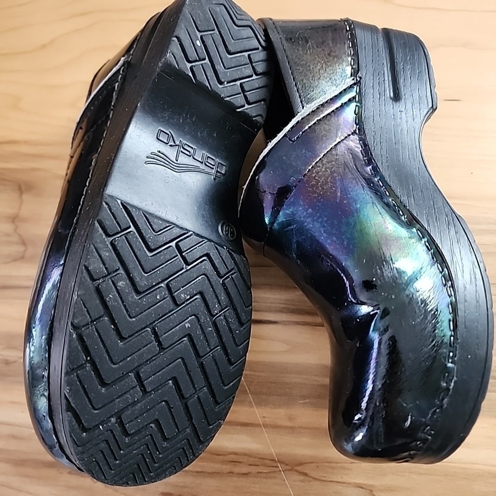 Dansko Women's Professional‎ Petrol Patent 406110202 SIZE-36 *Please Read* - Picture 6 of 7